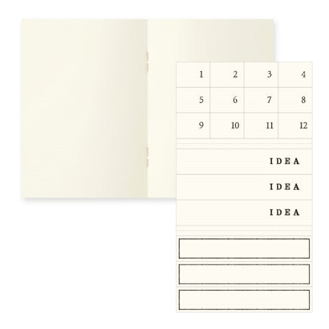 MD Notebook Blank 3 PACK - A7
