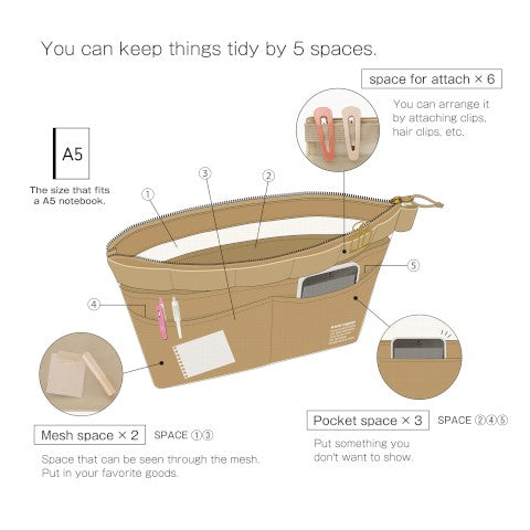 Kleid Mesh Carry Pouch