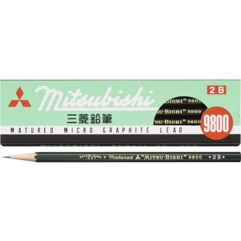 Mitsubishi Pencil 9800 B - 12 Count