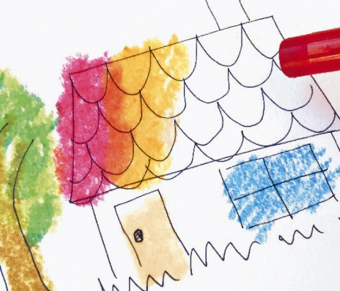 Kokuyo Transparent Crayon 10 Colors