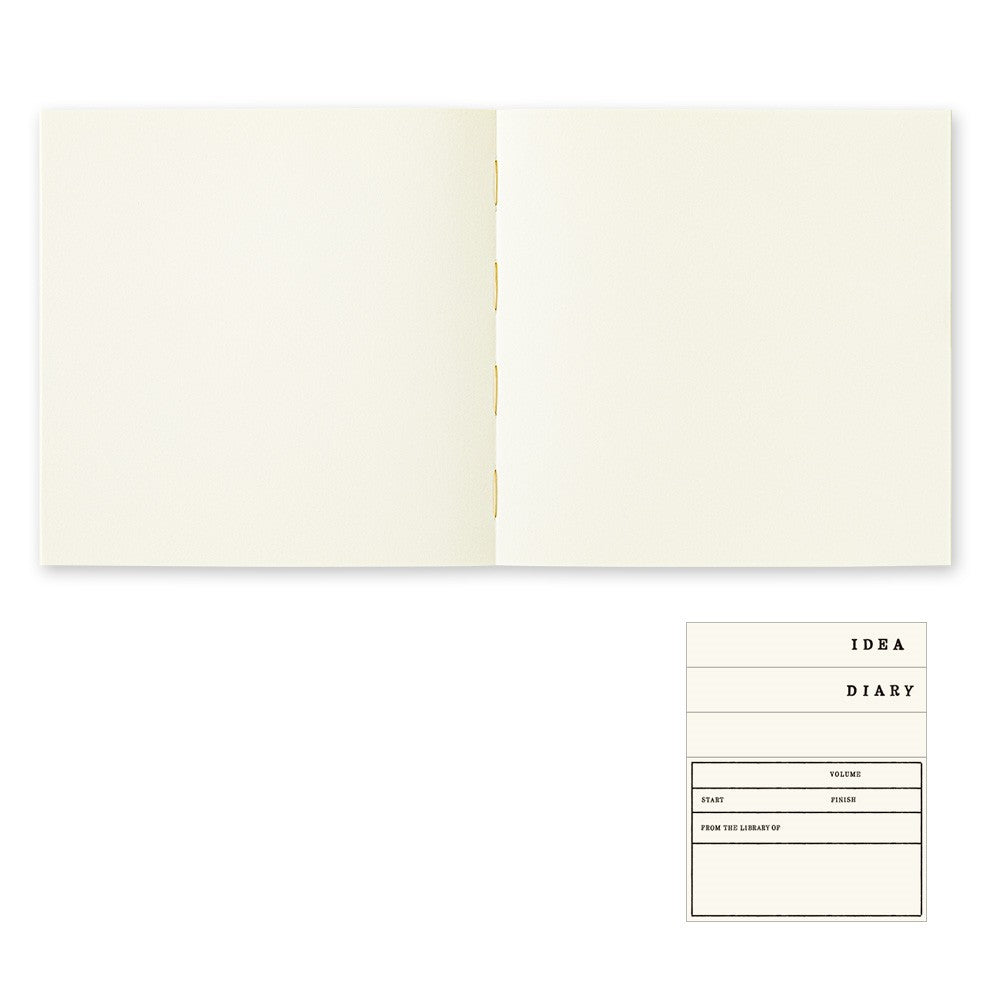 MD Notebook Thick - A5 Square Blank