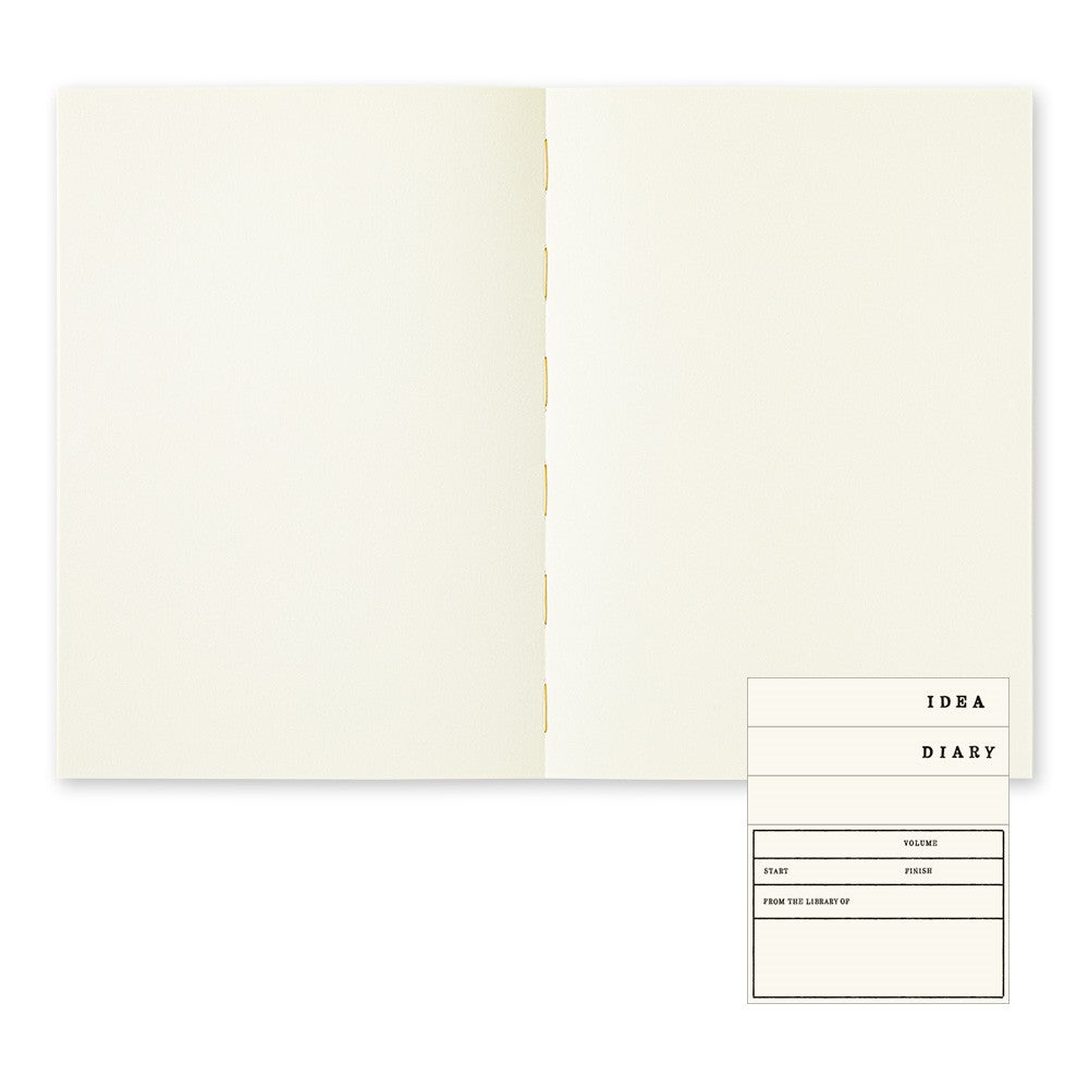 MD Cotton Notebook - Thick Blank A5