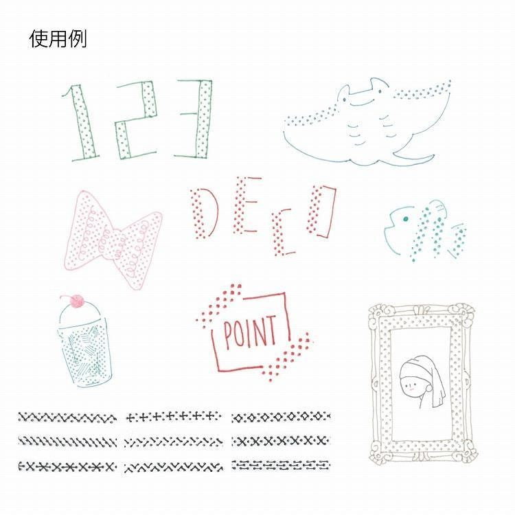 Roller Deco Pen - Red