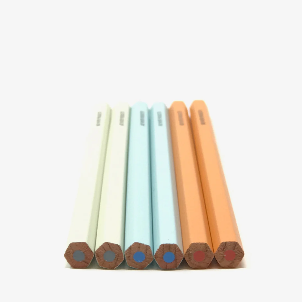 MD Color Pencil Set 6pk