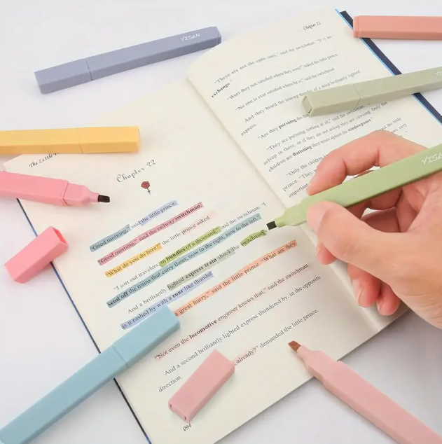 Pastel Highlighter Pack - 8 Pack