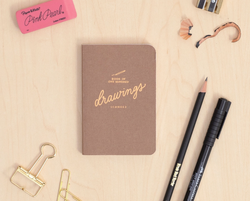 One Hundred Drawings Journal