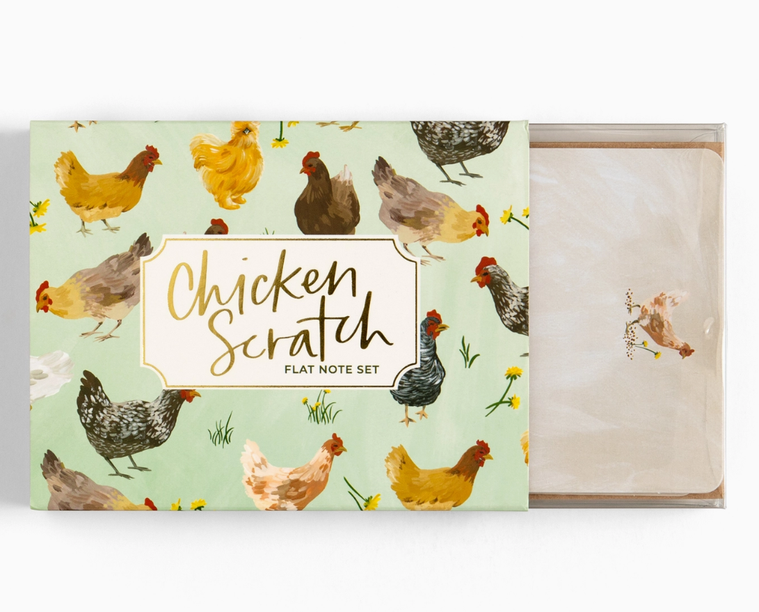 Chicken Scratch Flat Note Set