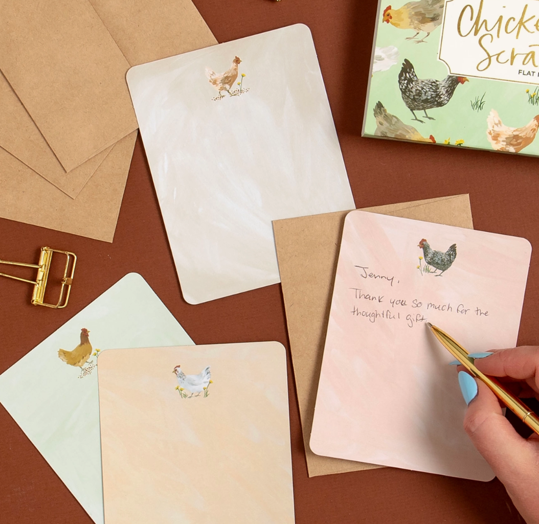 Chicken Scratch Flat Note Set