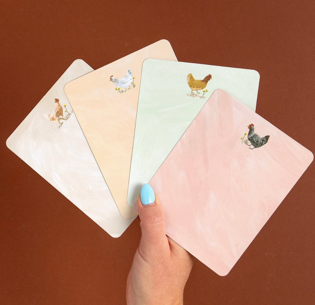 Chicken Scratch Flat Note Set