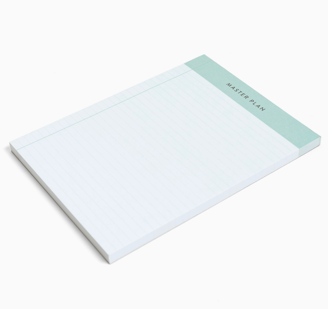 Master Plan Notepad