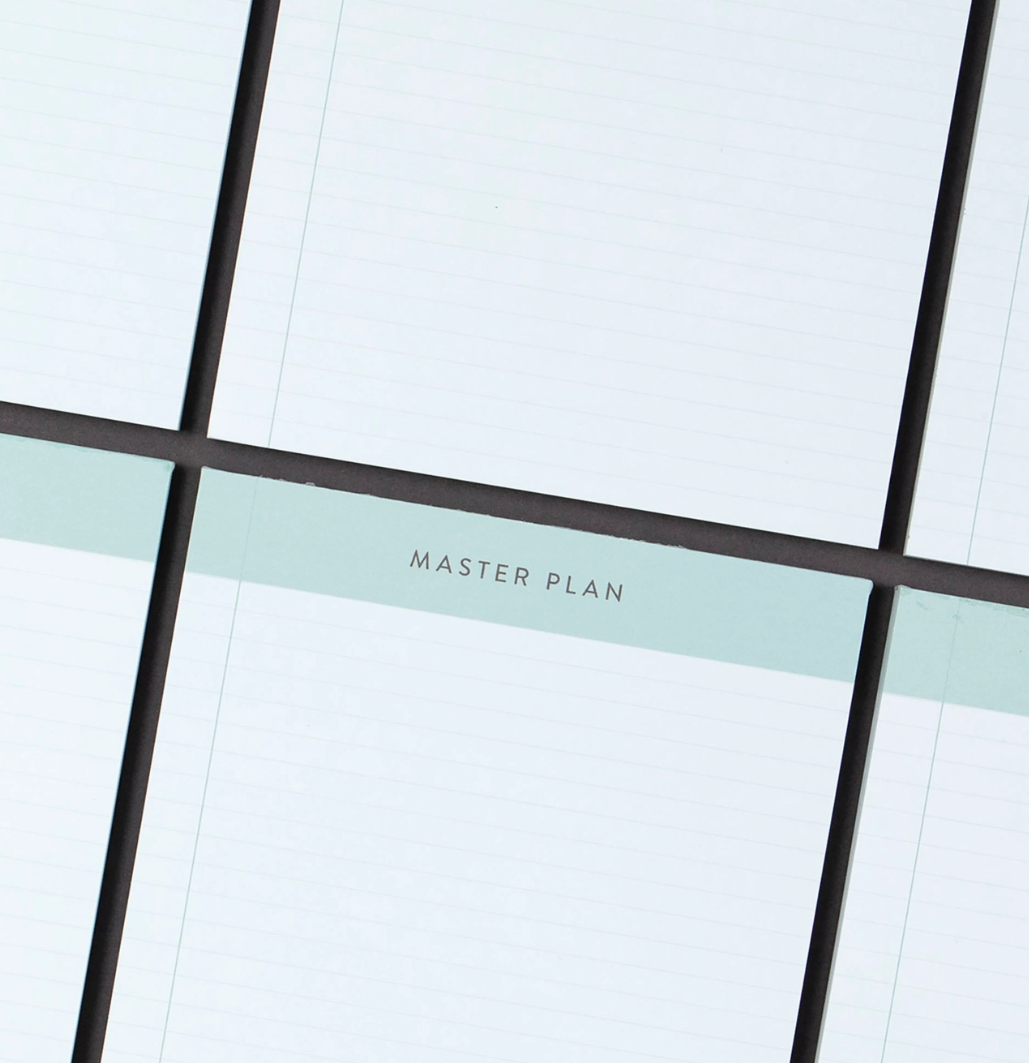 Master Plan Notepad