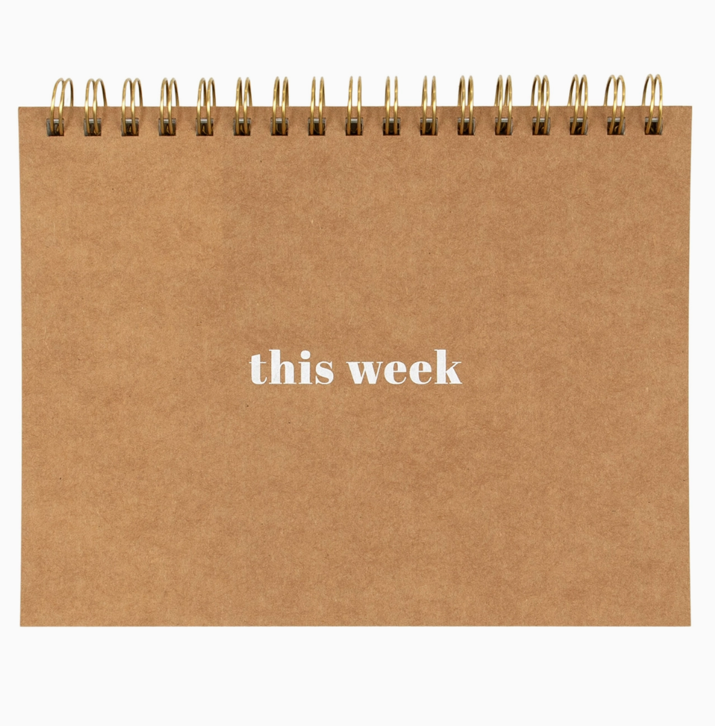 Spiral Weekly Planner