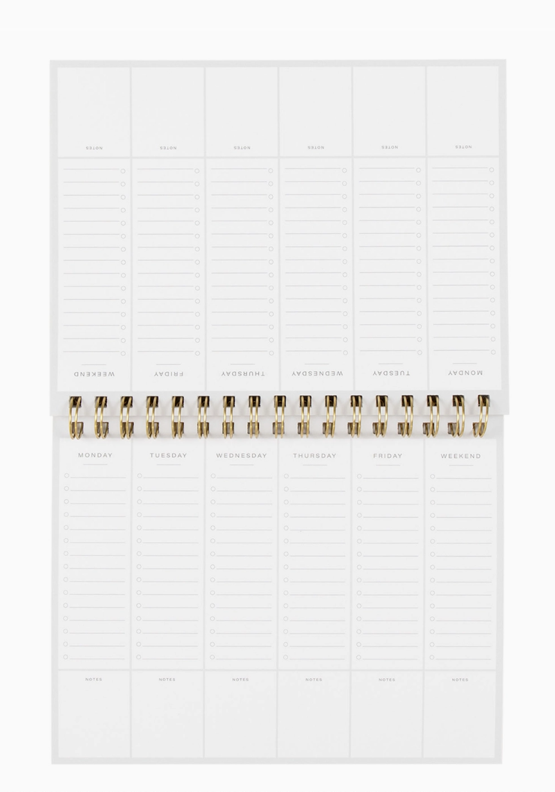 Spiral Weekly Planner
