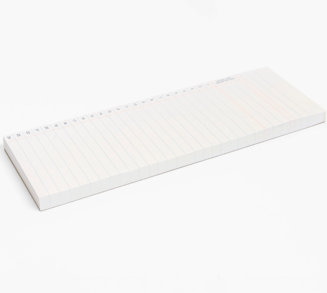 Notes and Observations Lined Notepad