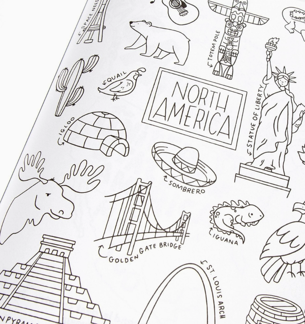 Coloring Book - Wonderful World