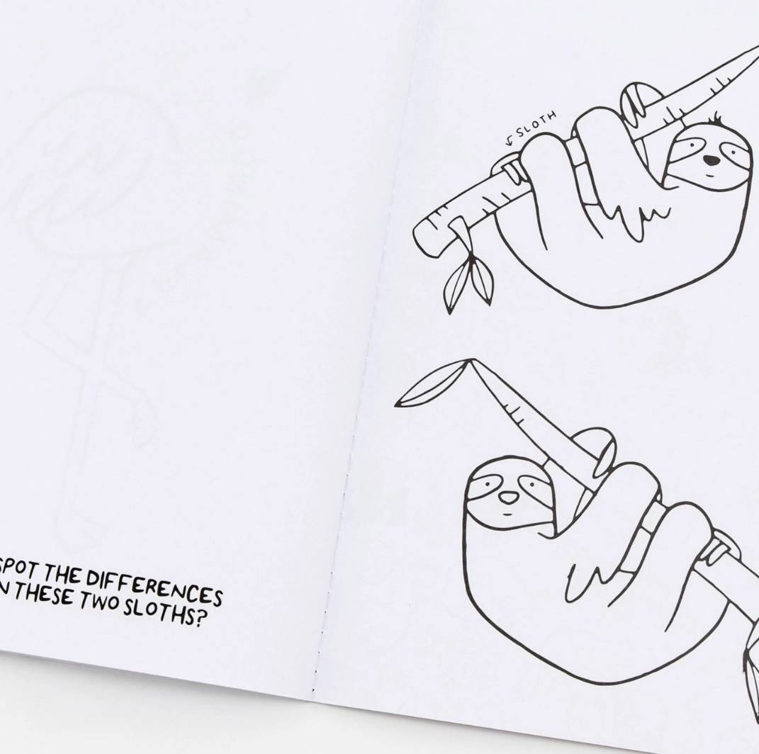 Activity Coloring Book - Animals