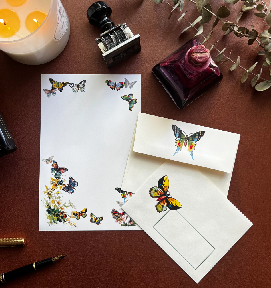 Butterflies - Letter Writing Set