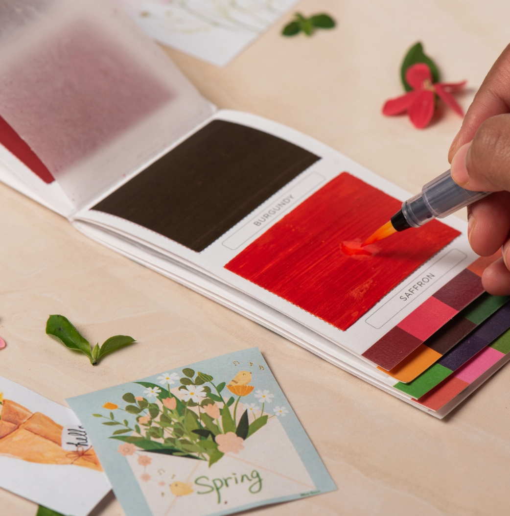 Viviva Colors Spring Colorsheets - 16 Handmade Watercolors