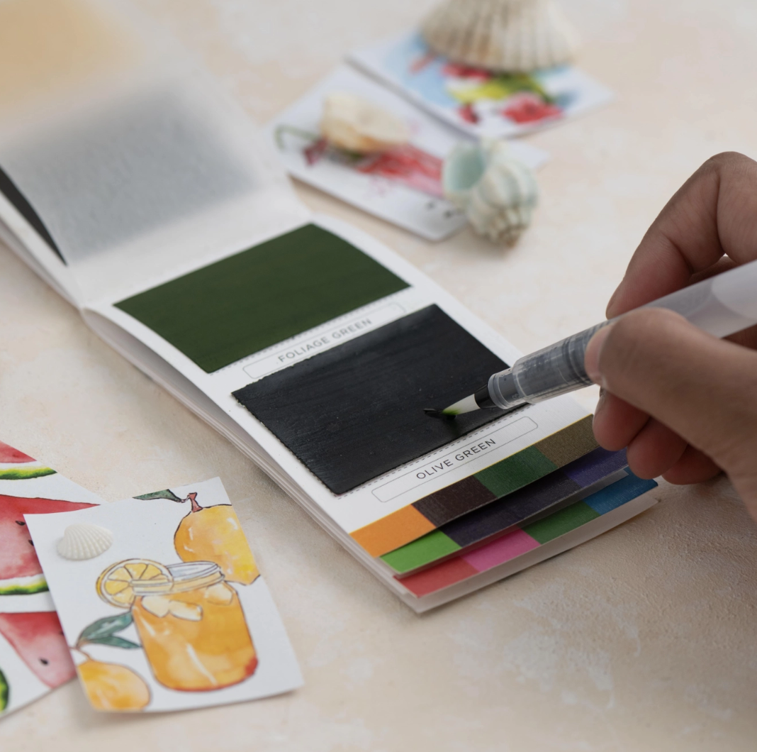 Viviva Colors Spring Colorsheets - 16 Handmade Watercolors