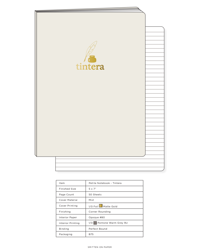 Tintera Petite Notebook