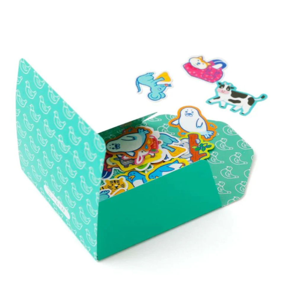 Flake Stickers - Laid-Back Animals