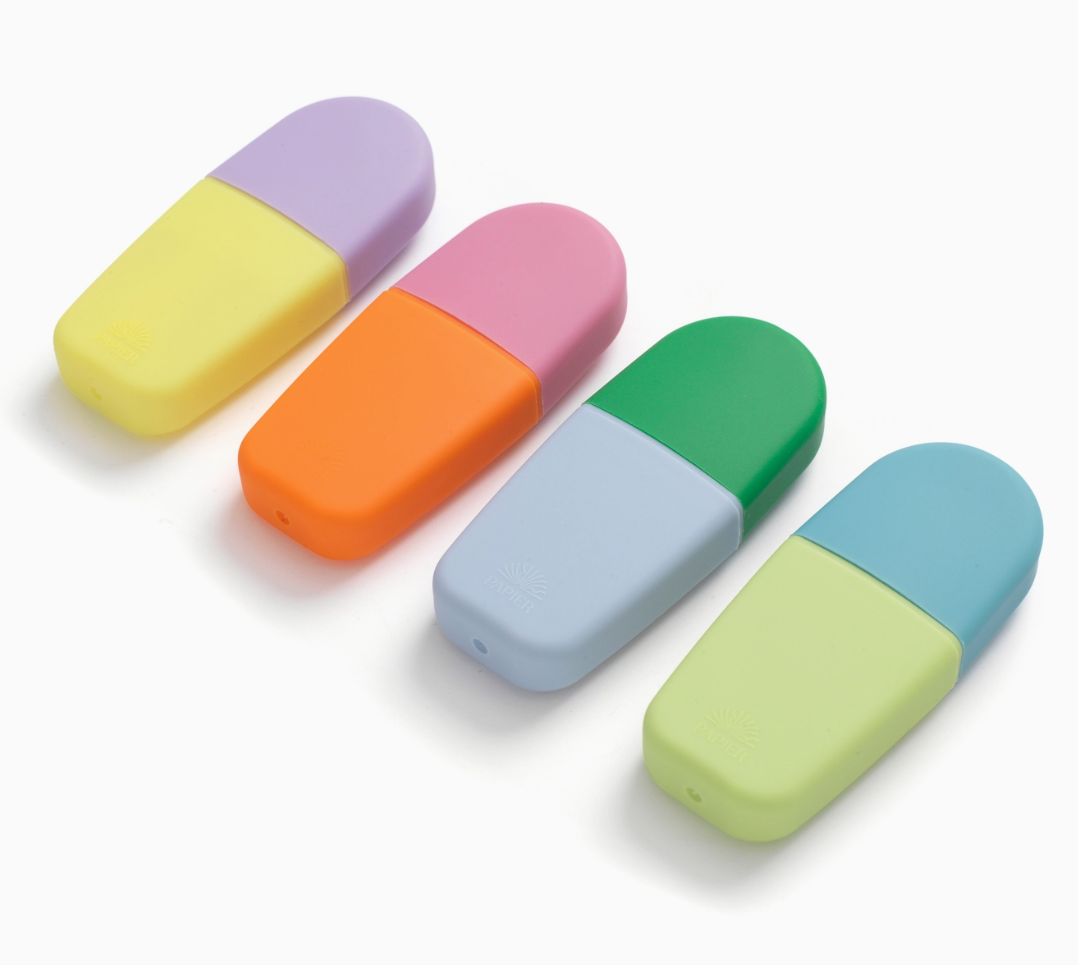 High Energy Bright Ideas Mini Highlighters Set of 4