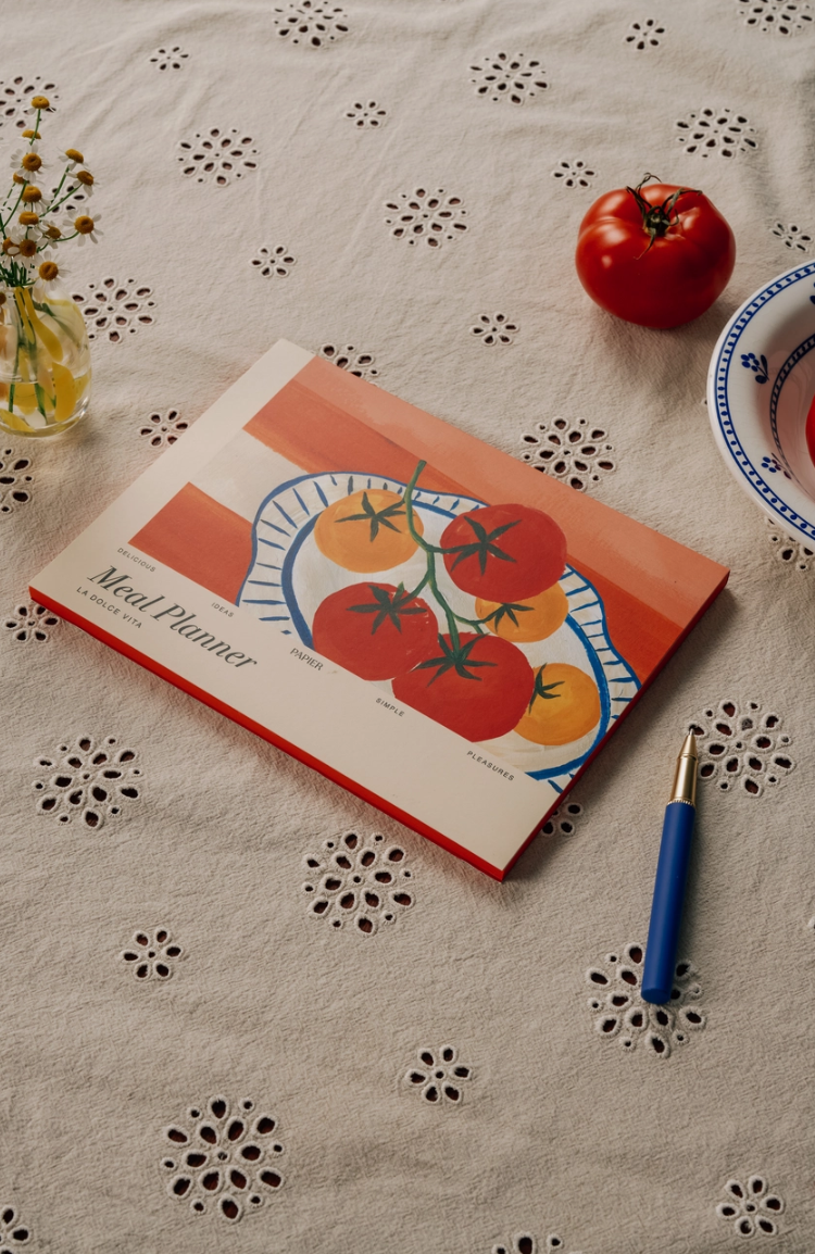 La Dolce Vita Undated Weekly Meal Planner & Grocery List