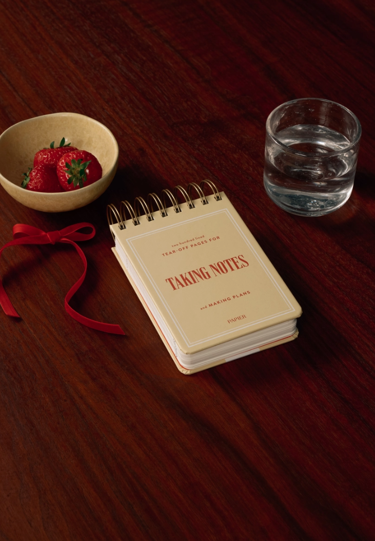 Taking Notes Spiral Notepad
