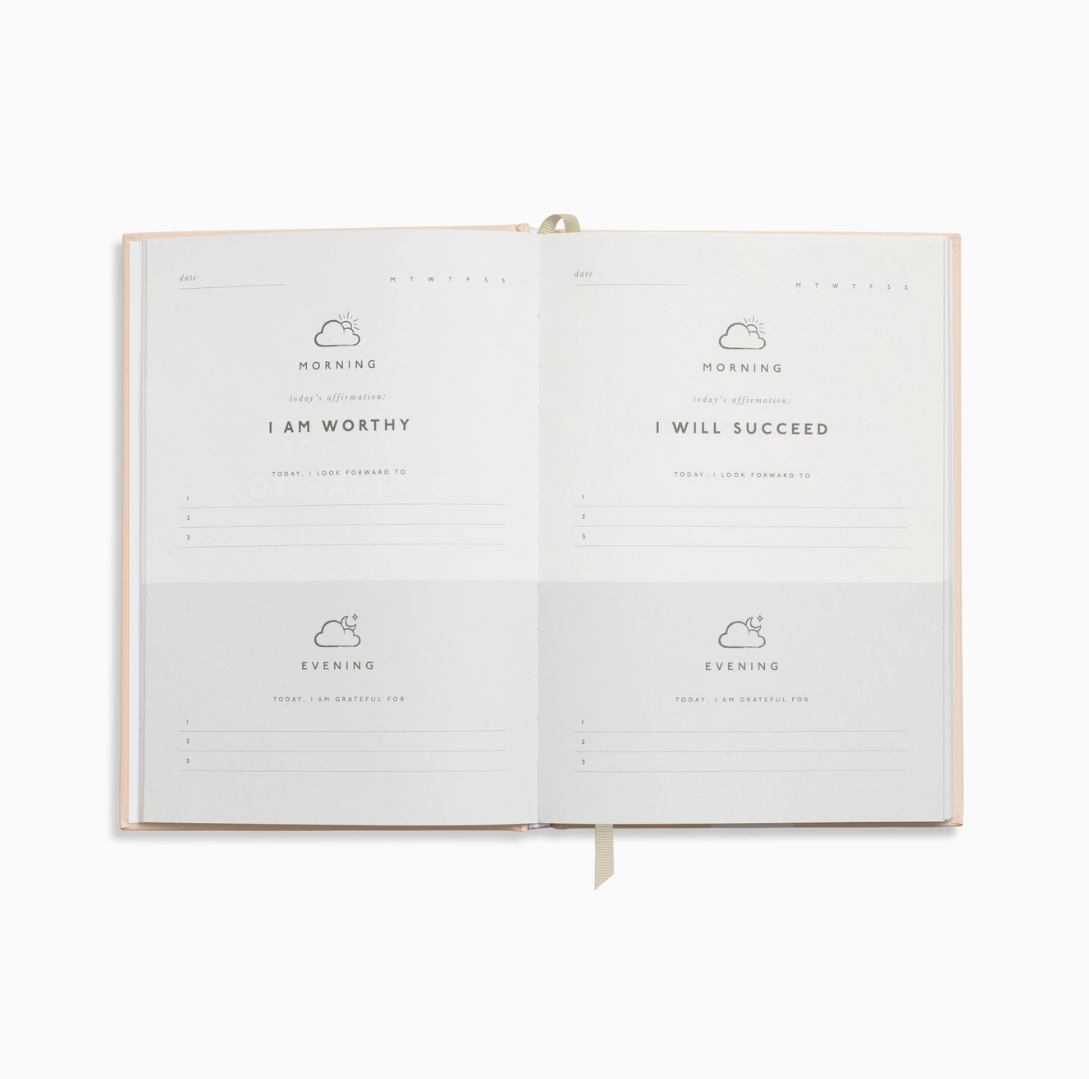 Stay Grounded A5 Hardcover Guided Gratitude Journal