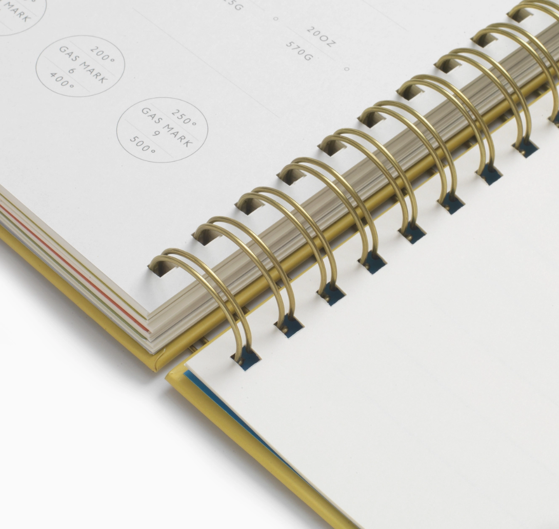 Hanging Fruits Hardcover B5 Spiral Guided Recipe Journal