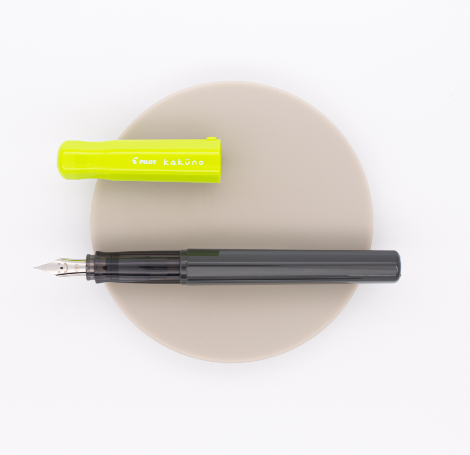 Pilot Kakuno Fountain Pen - Medium Black Ink