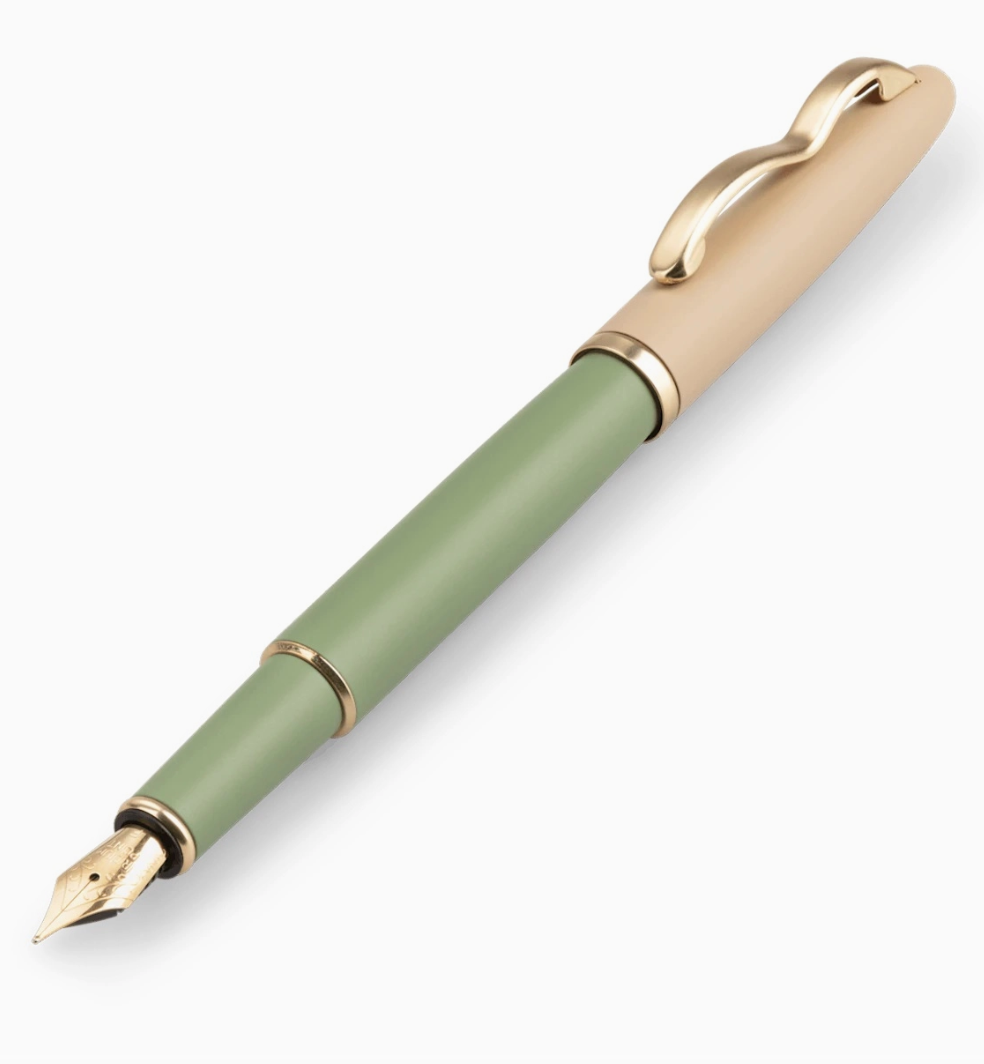 Papier Wave Fountain Pen - Blue Ink