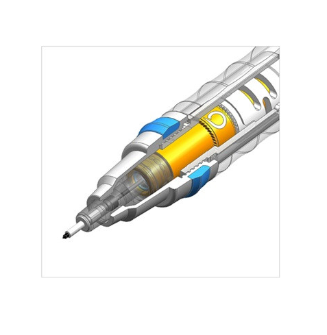 Kuru Toga Mechanical Pencil - 0.5 mm - Silver Body