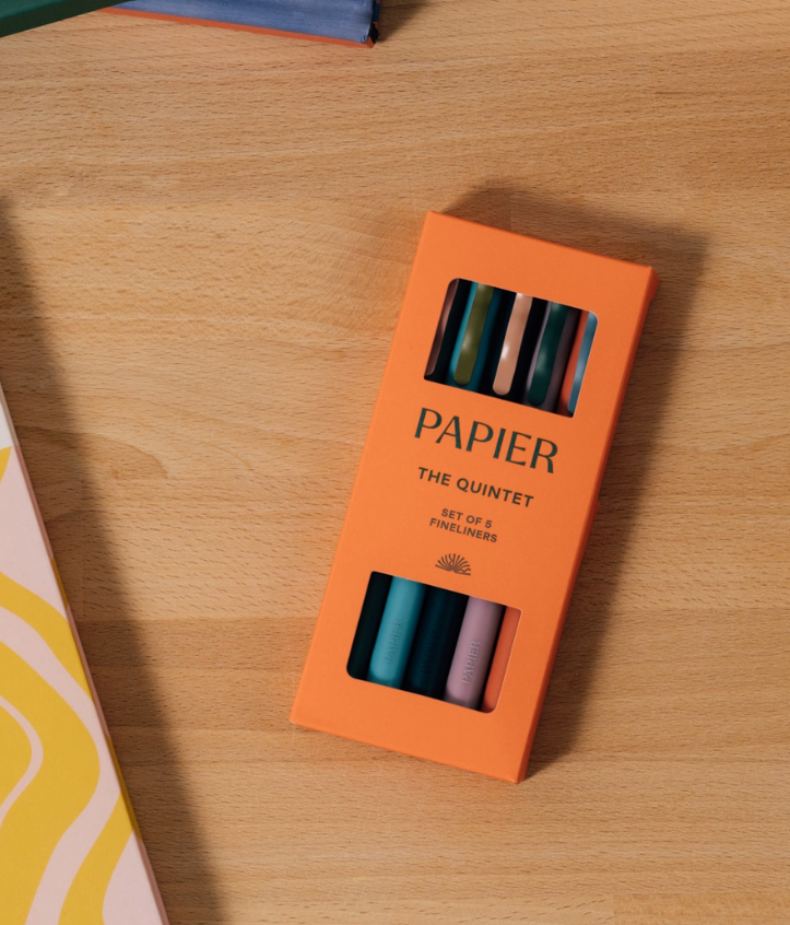 Papier Quintet Fineliners Set of 5