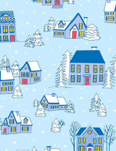 Winter Houses Gift Bag