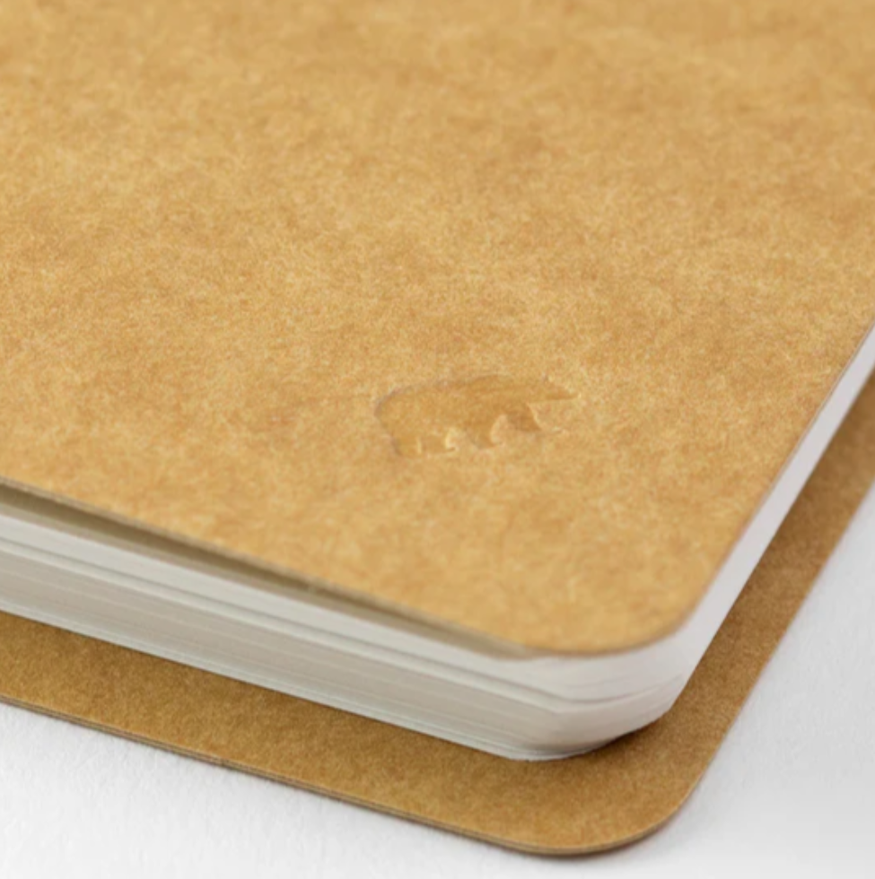 TRAVELER's Company - Spiral Ring Notebook - Blank MD Paper White - A5 Slim