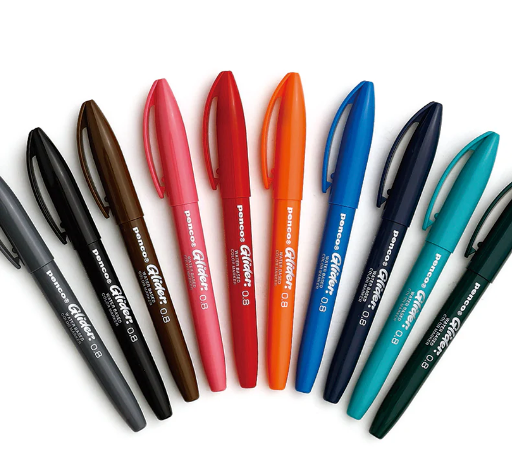 Glider Color Pen / Penco - Black