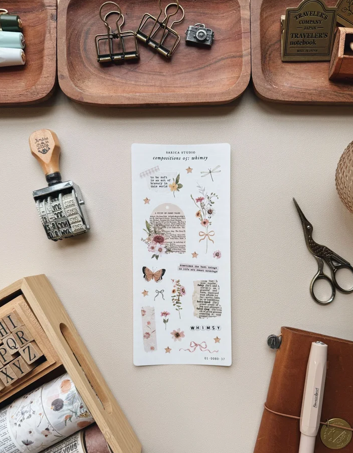 Compositions 05: Whimsy Sticker Set