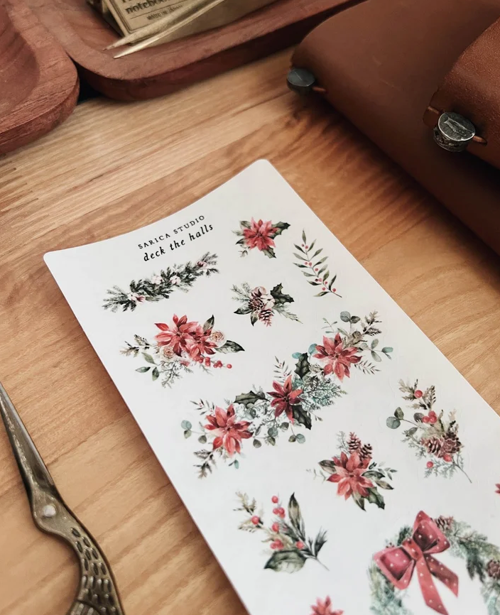 Deck The Halls Stickers