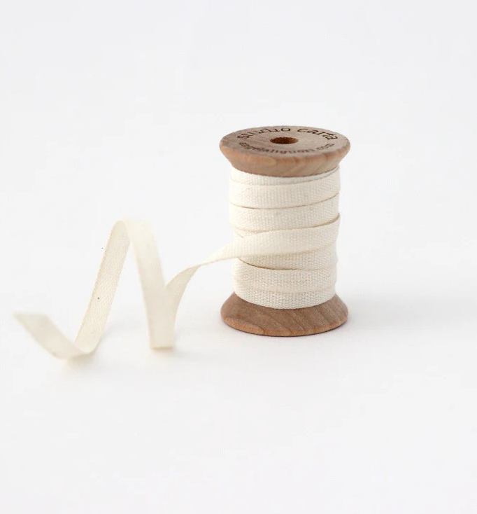 5 Yards Cotton Ribbon - 3 Color Options