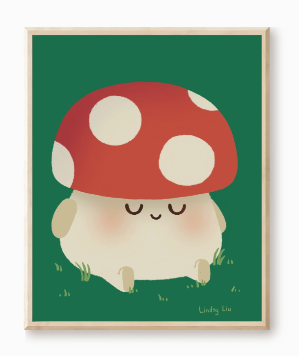 Mushroom Art Print