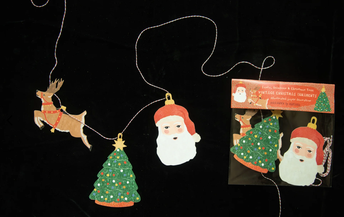 Christmas Paper Ornaments