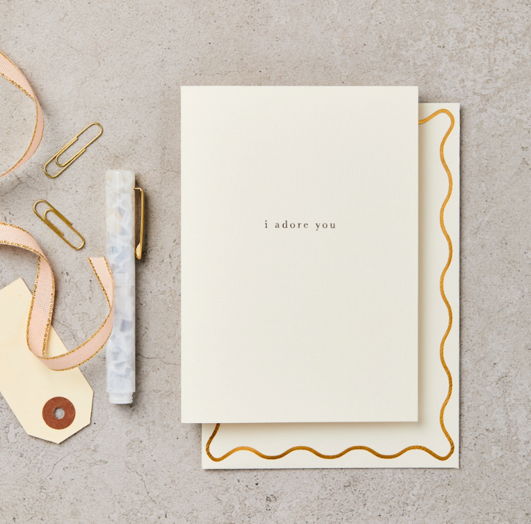 I Adore You Card