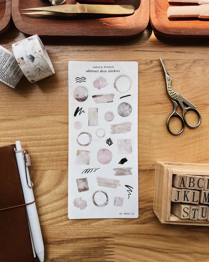 Abstract Deco Stickers