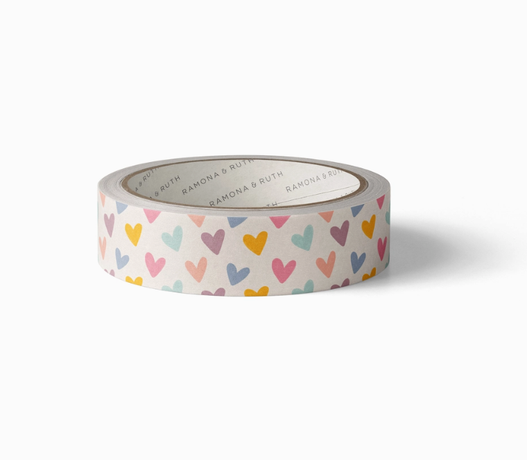 Candy Hearts Washi Tape