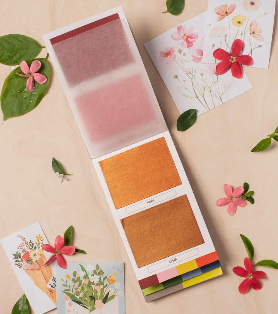 Viviva Colors Metallics Colorsheets- 10 Handmade Watercolors