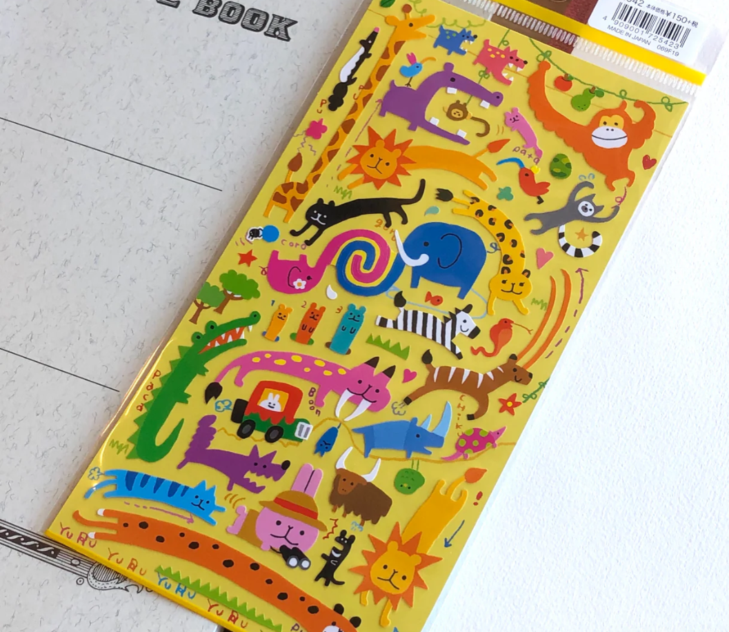 Safari Sticker Sheet