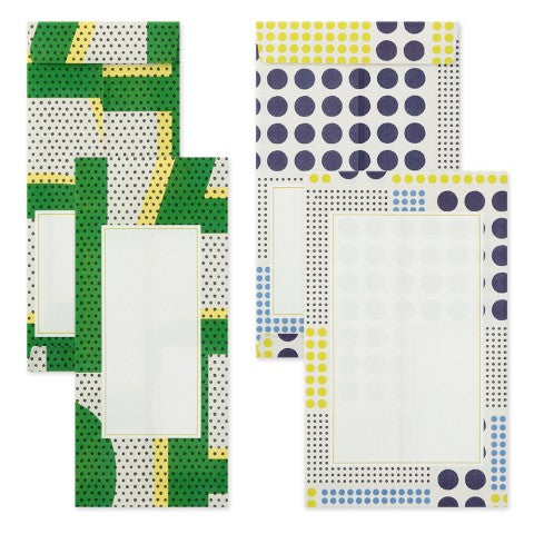 Midori Letter Set - Bright Geo Envelopes