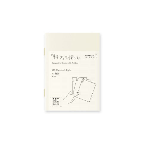 MD Notebook Blank 3 PACK - A7