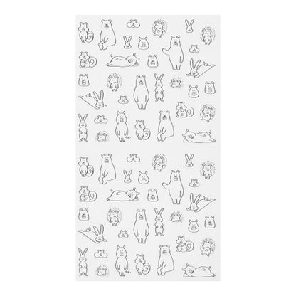 Forest Animals Sticker Sheet